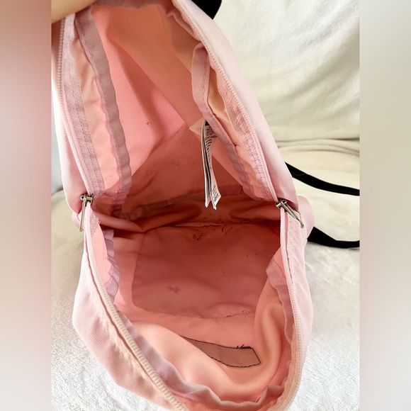 JanSport Half Pint Mini Backpack Misty Rose 12" - Picture 3 of 6